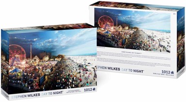STEPHEN WILKES Puzzle Day to Night, Coney Island Boardwalk, 1012 dijelova, 83.4x41.8 cm