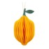 SASS & BELLE Papirnat ukas za božićno drvce ø 6 cm Lemon Honeycomb