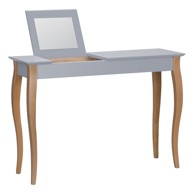 RAGABA Sivi toaletni stolić sa zrcalom Dressing Table, dužine 105 cm
