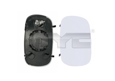 TYC Ogledalo retrovizora Fiat Doblo 01-10, desno/lijevo, grijano