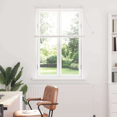 Zavjesa za prozor sa zavjesama 80 x 130 cm, bijela