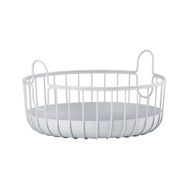 ZONE Metalna košara od žice ø 22x8 cm Inu