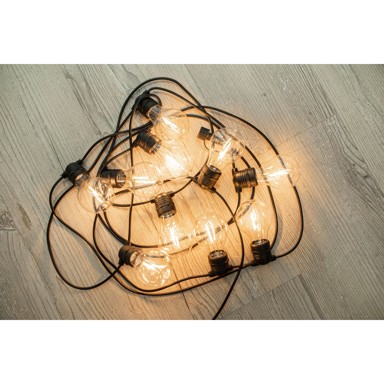 NEW GARDEN Dekorativna rasvjeta ALLEGRA GUIRNALDA, crna