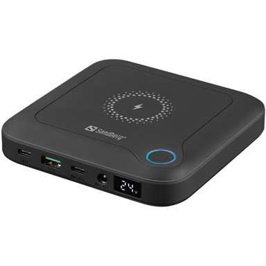 SANDBERG Prijenosna baterija All-in-One, 24000 mAh
