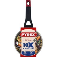 PYREX Tava za pirjanje staklo, prozirna