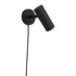 HOUSE NORDIC Crna zidna lampa Paris 