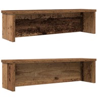 Kuhinjski stalci koji se mogu složiti 2 kom crni 60x15x16 cm