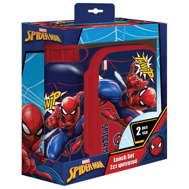 DIAKAKIS Set boca i kutija za užinu 500 ml Spiderman 000508538