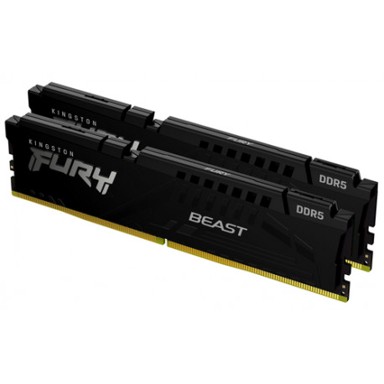 KINGSTON Radna memorija Fury Beast, 16 GB (2x8 GB), DDR5, 6000 MHz, crna