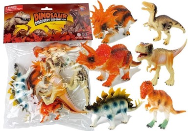 Set figurica dinosaura 10 cm, 6 komada