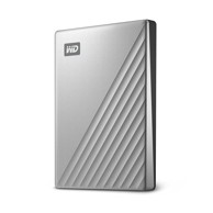 WESTERN DIGITAL Vanjski tvrdi disk My Passport ULTRA 4TB USB-C 3.1, silver