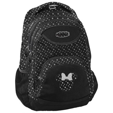 BEUNIQ Školski ruksak DM24II-2708, anatomski, Disney Minnie, crna