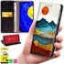 BLUEMOON Futrola tipa novčanik za Motorola Moto G86 Power - maska s uzorkom + staklo 9H
