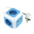 COMMEL Prenosiva utičnica kocka 1,4m 4+2xUSB