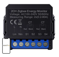 AVATTO Brojilo energije ZWPM16-2, pametno, ZigBee, dvosmjerno
