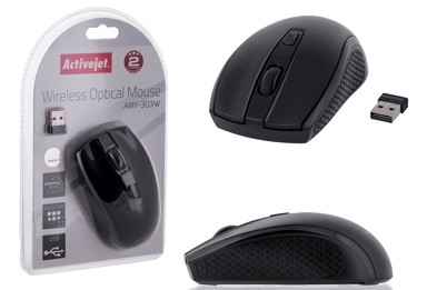 ACTIVEJET Miš bežični AMY-303W