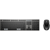 HP Set tipkovnica i miš 720 Multi-Device Rechargeable Wireless Keyboard and Mouse Combo, bežični Bluetooth, crni