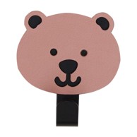  LIND DNA Ružičasta željezna kuka s postavljanjem bez bušenja Bear Nupo