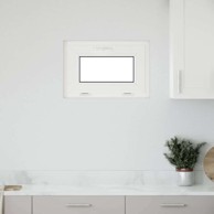 RISOR Podrumski prozor 60 x 40 cm PVC/staklo, bijeli, dvoslojno staklo