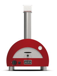 ALFA FORNI Pećnica za pizzu Linea Moderno Portable Antique Red, crvena