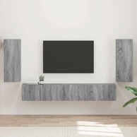 TV ormarić set 3 kom, siva Sonoma