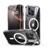 ESR Classic Hybrid Kickstand Halolock MagSafe + kaljeno staklo komplet za iPhone 16 Pro, prozirni