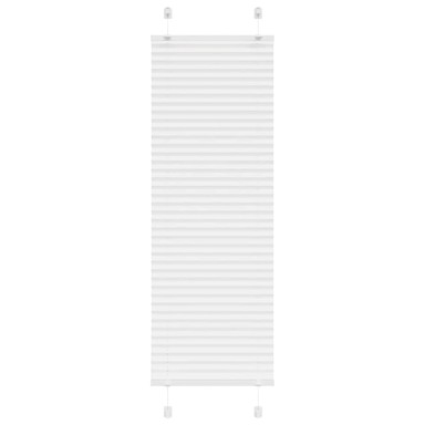 Plisirana roleta bijela 45x100 cm širina tkanine 44,4 cm
