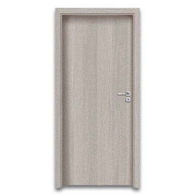 Vrata s dovratnikom, širina dovratnika 9 cm, 75 cm, lijeva, cedar