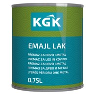 KGK Sintetski lak crveni 0,75 l