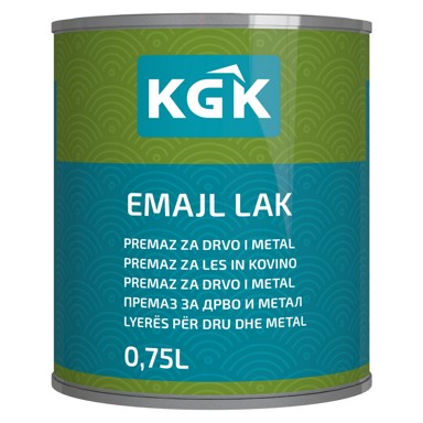 KGK Sintetski lak crveni 0,75 l