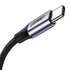 UGREEN Kabel USB 2.0 A na USB-C, crni, 2m