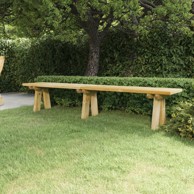 Vrtna klupa 220 cm od masivne impregnirane borovine