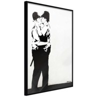Poster Banksy: Kissing Coppers II 20x30