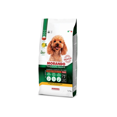 MORANDO Hrana za pse Tradizioni Adult Mini piletina i zob, 1,5 kg
