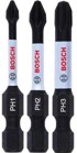 BOSCH Set udarnih bitova 2608522491, PH1, PH2 i PH3, 50 mm