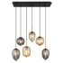 GLOBO Visilica BLACKY 15345-6A