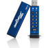 ISTORAGE USB memorijski pogon datAshur Pro, 32 GB, USB Tip-A 3.2 Gen 1, plavi