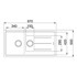FRANKE Sudoper Boston BFG 651, crni