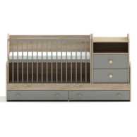 FAKTUM Colette krevet 5u1, Grey