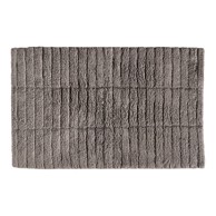 ZONE Sivo-smeđa pamučna kupaonica prostirka 80 x 50 cm Tiles
