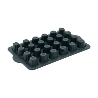 BLOMSTERBERGS Silikonski kalup za pečenje za male kuglofe, 21,5x35 cm