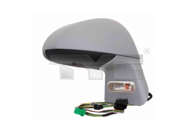 TYC Retrovizor Citroen C4 04-10, desni, električni, grijani, senzor temp.