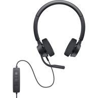 DELL Slušalice WH3022, žičane, ured/call centar, crne