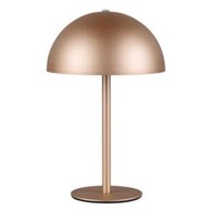 Stolna metalna lampa, taupe, 18 × 36 cm