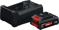 BOSCH Početni set EXBA18V-40 + GAL 12V/18V-80 Professional