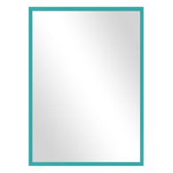 KNOR Zidno ogledalo Turquoise, 52 x 72 cm