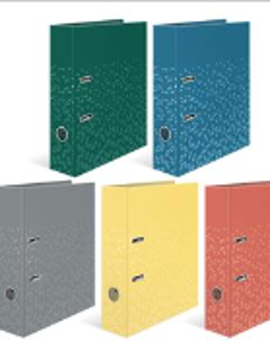 HERMA Registrator Color Standard, zelena/plava/siva/žuta/crvena