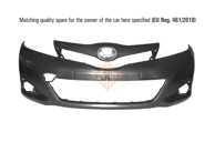 ISAM Prednji branik Toyota Yaris 11-14, 2315110