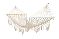 Viseća ležaljka Boho stila, 200 cm, bež