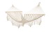 Viseća ležaljka Boho stila, 200 cm, bež